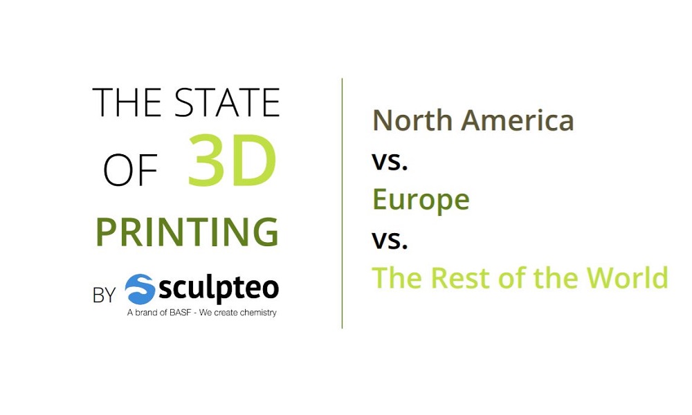 Imprimer en 3D en Amérique du Nord VS Europe vs le reste du monde : Découvrez notre étude !