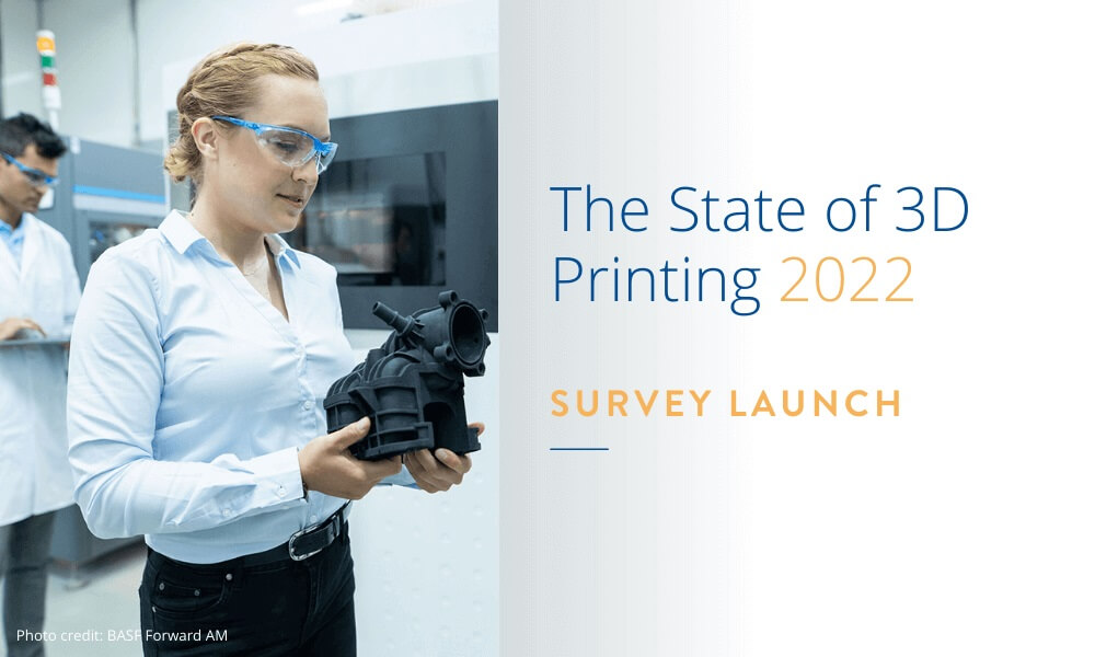State of 3D Printing 2022: Answer our survey! | Sculpteo Blog