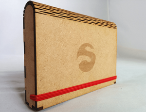 A box made out of MDF