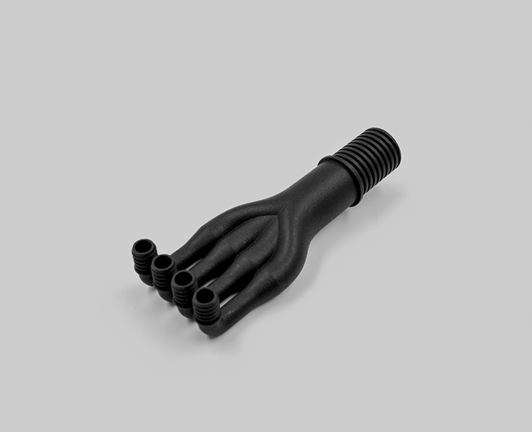 PA12 S MJF Air flow management pipes