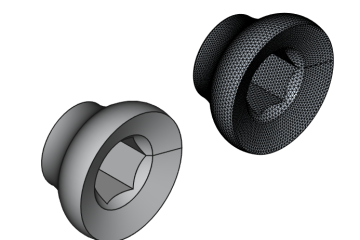CAD vs STL illustration