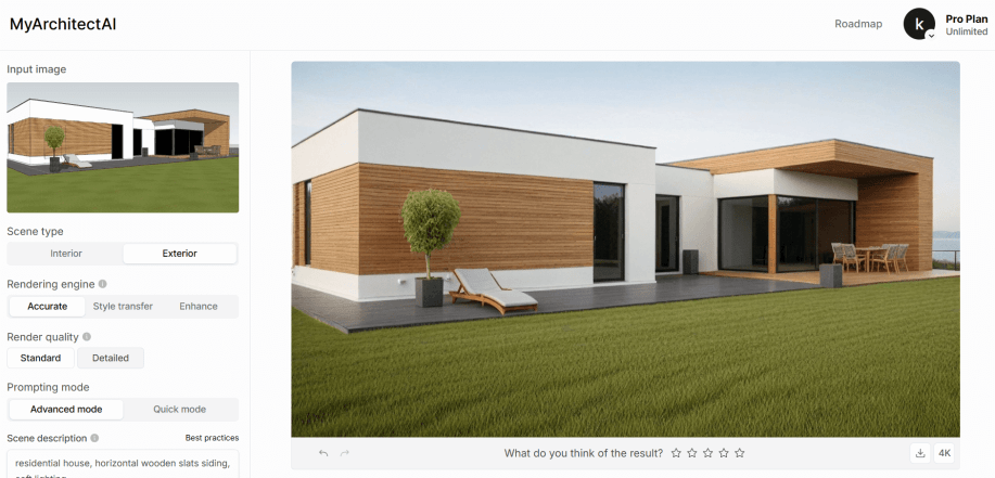 My Architect AI render