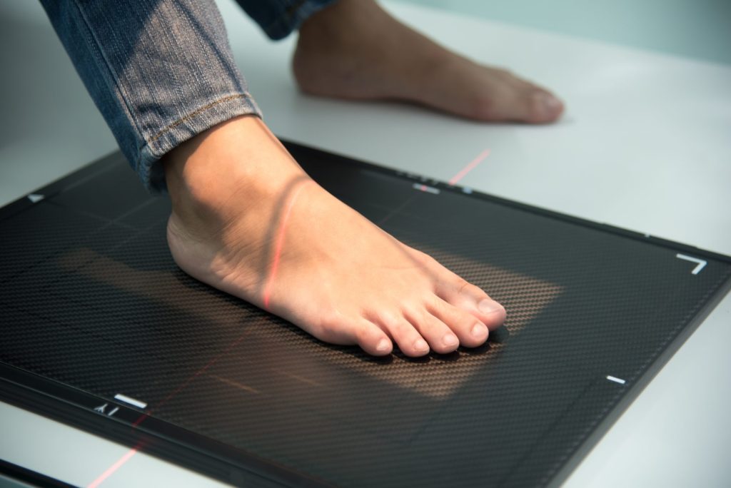 scanner 3d au pied