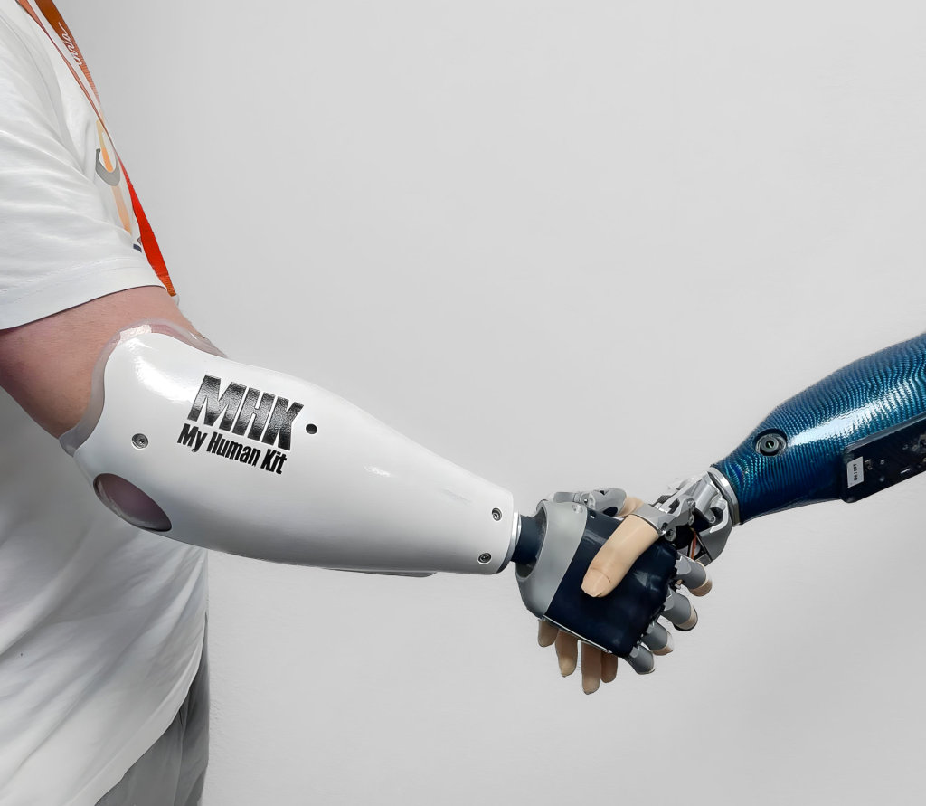 Bionic hand shake - My human kit