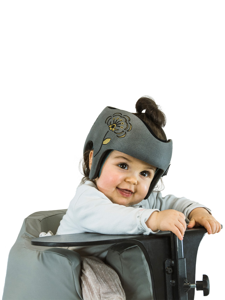 casque plagiocéphalie enfant