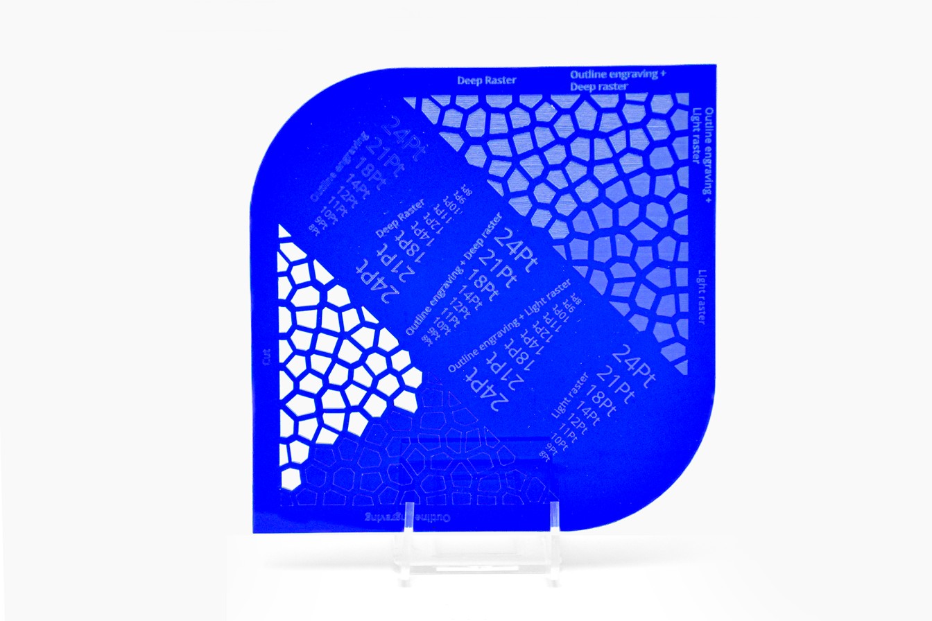 LED blau