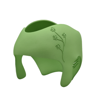 Casque vert